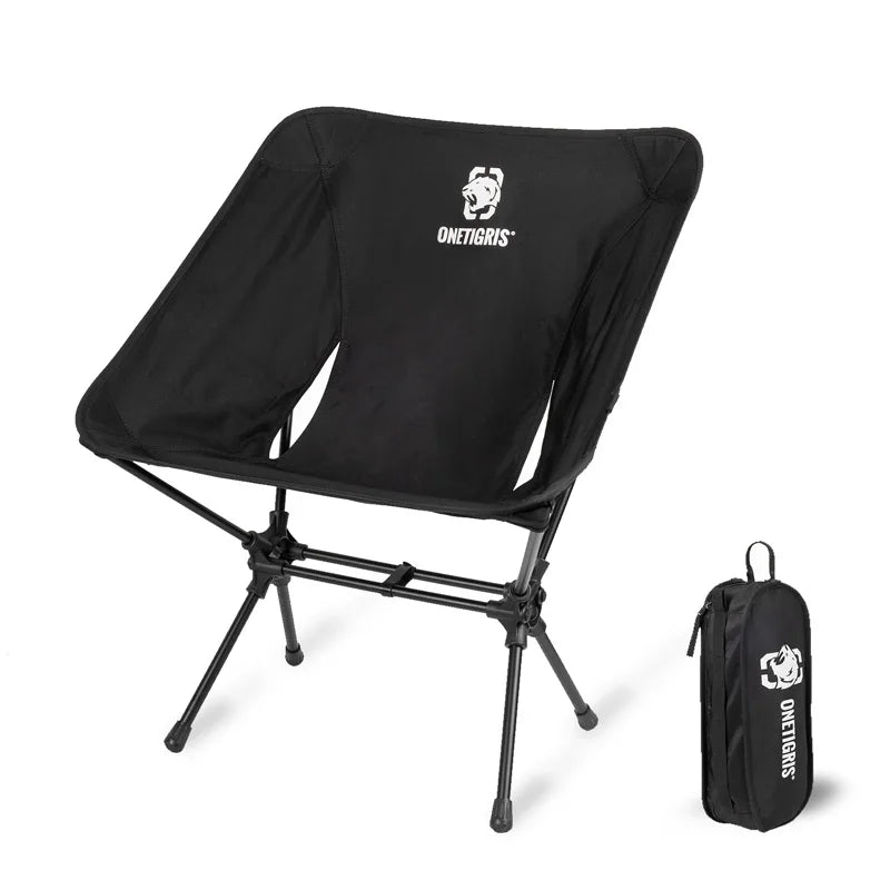 OneTigris Multicam Foldable Camping Chair – Portable Outdoor Seat