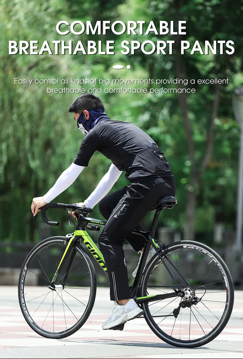 WEST BIKING Men’s Quick-Dry Reflective Sports Pants