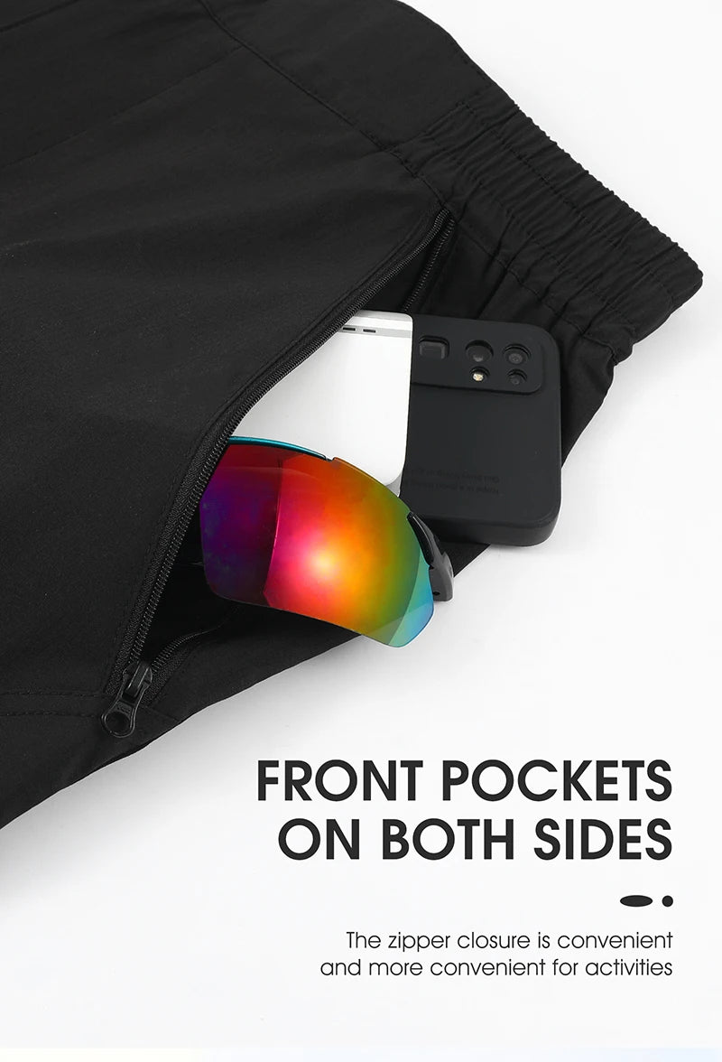 WEST BIKING Men’s Quick-Dry Reflective Sports Pants