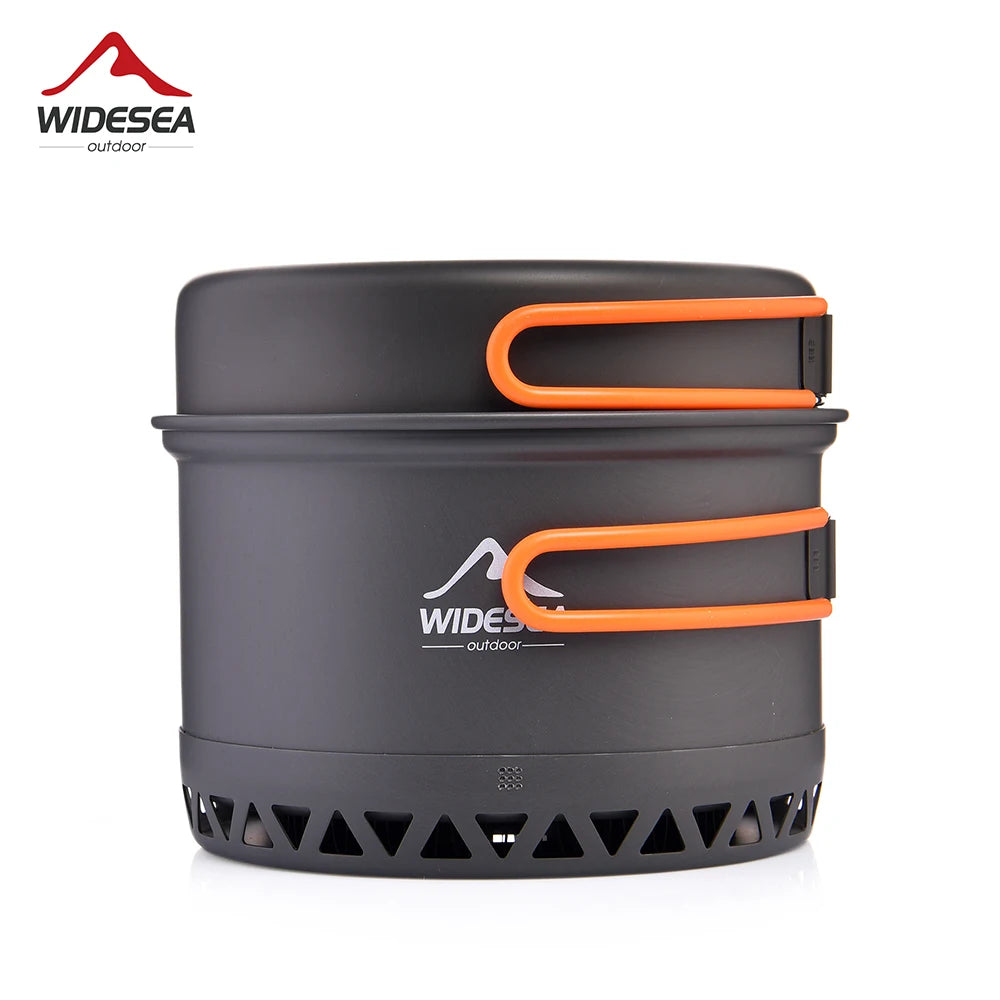 Widesea Camping Cookware Set – 1.3L/2.3L Pot & Kettle
