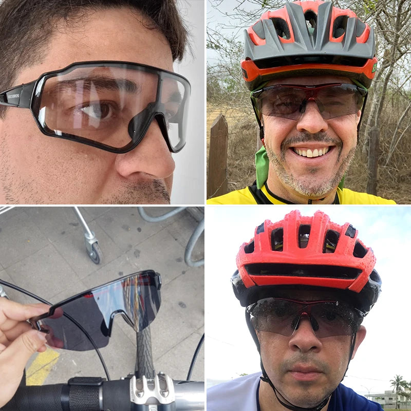 ROCKBROS Photochromic Cycling Sunglasses
