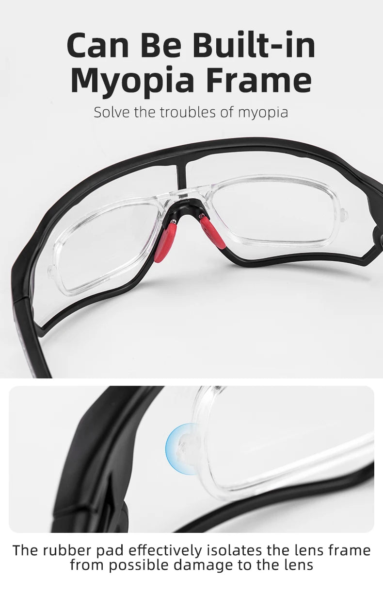 ROCKBROS Photochromic UV400 Cycling Glasses