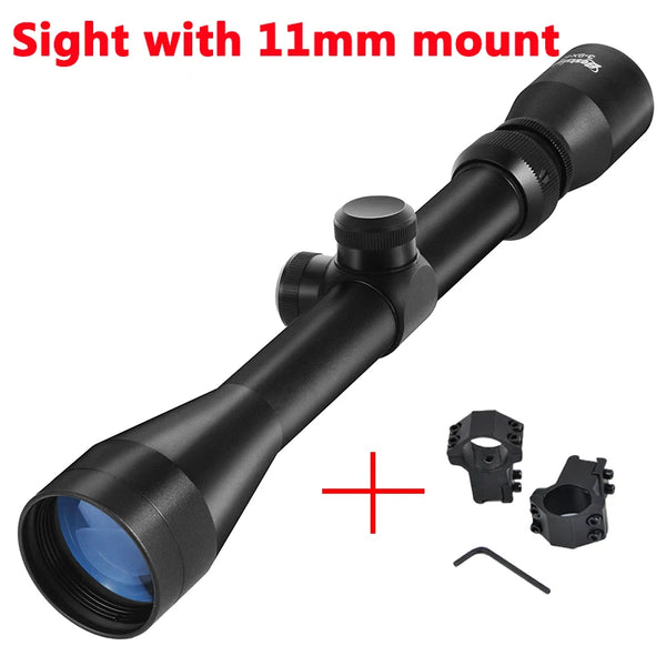 3-9x40 Hunting Scope with Mil-Dot Reticle