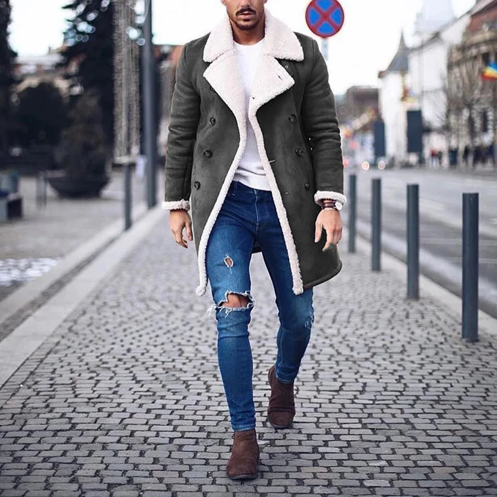 2025 Men’s Polar Fleece Casual Winter Jacket