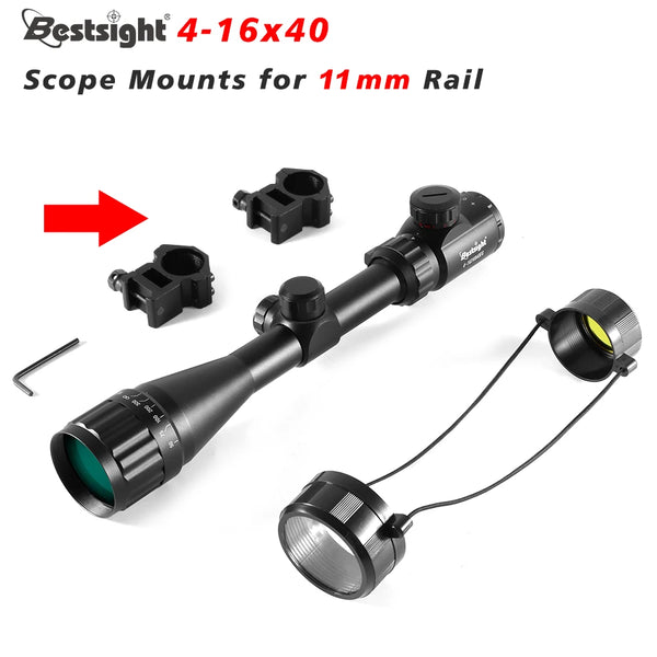 4-16x40 AOE Hunting Riflescope with Red & Green Dot