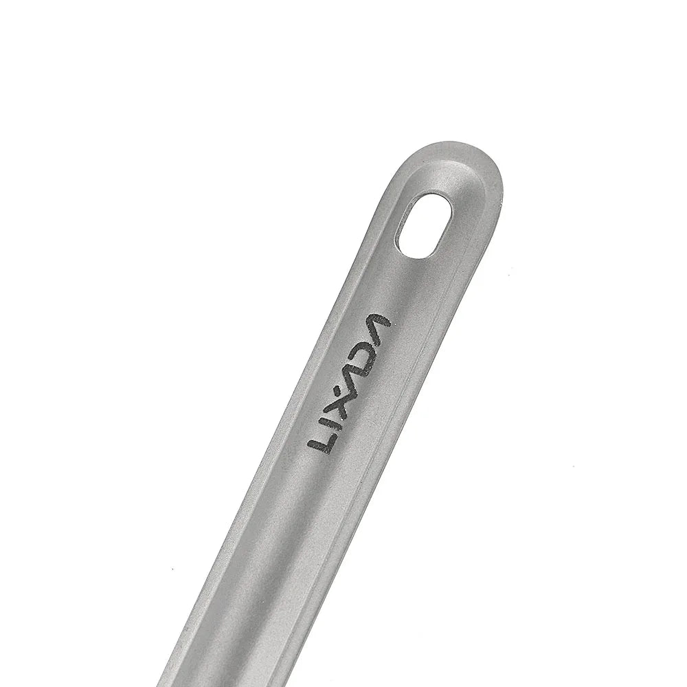 Lixada Titanium Long Handle Camping Spoon