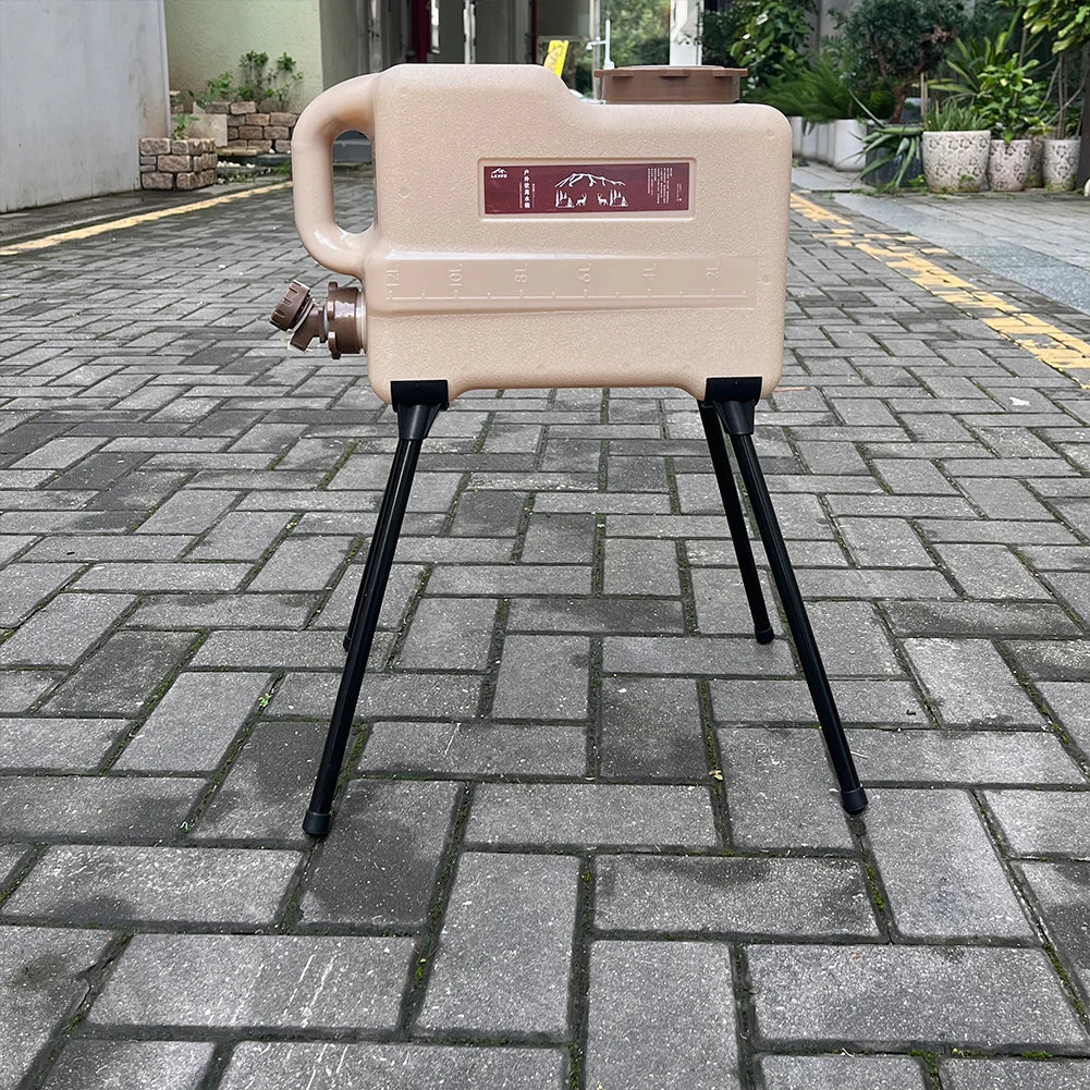 Foldable Camping Bucket & Ice Box Stand – Heavy Duty