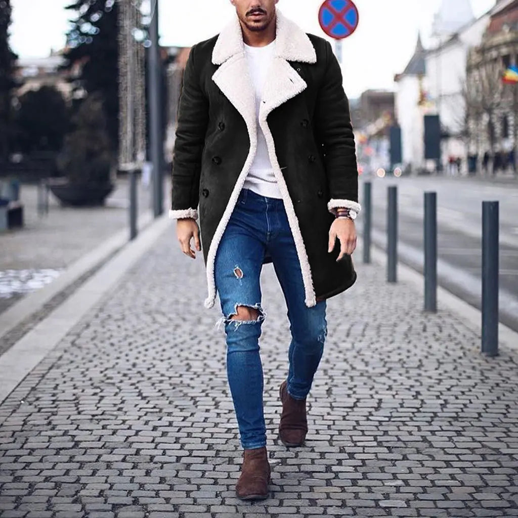 2025 Men’s Polar Fleece Casual Winter Jacket