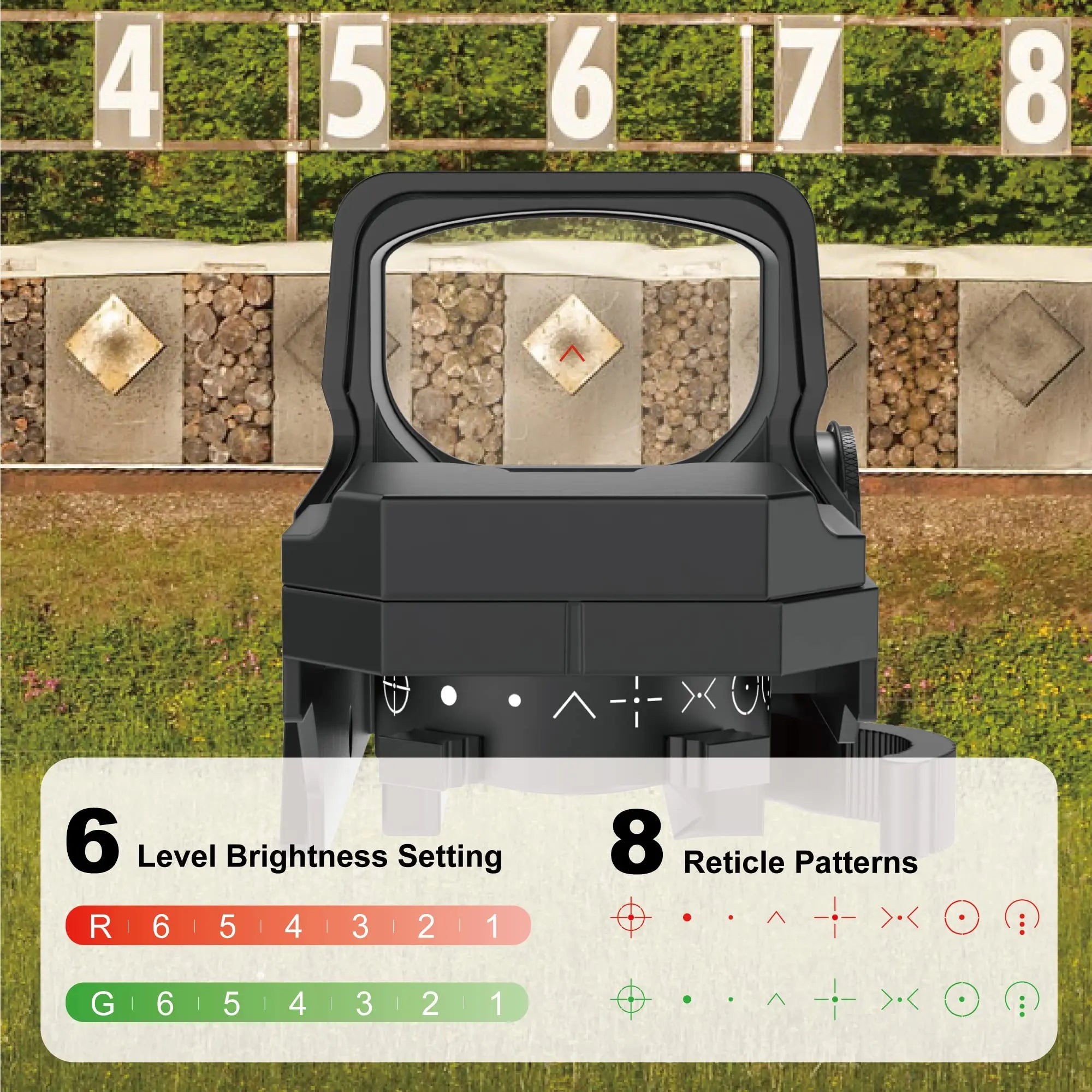 Vector Optics Omega 1x Tactical Red Dot Sight