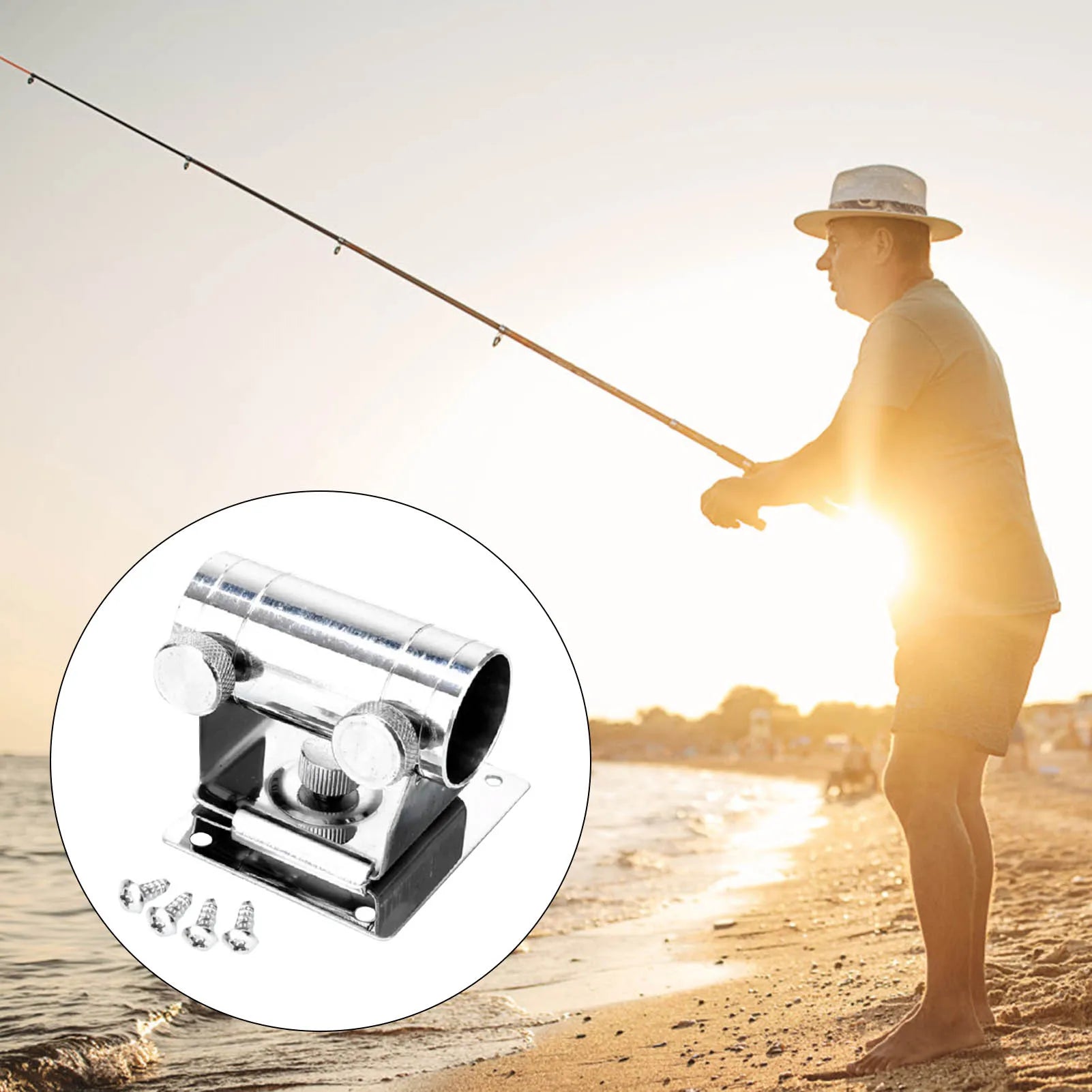 Portable Detachable Parasol Bracket Stand