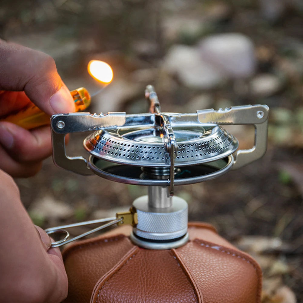 Mini Portable Gas Stove with Storage Bag – Adjustable Burner