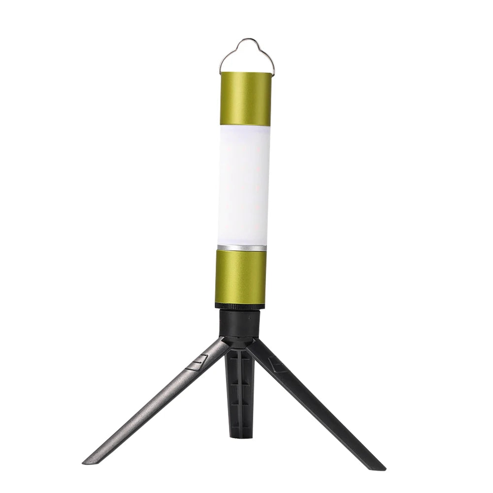 LED Camping Lantern with Tripod – 1800mAh Rechargeable