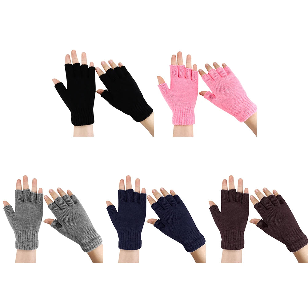 USB Heated Winter Cycling Gloves – Fingerless