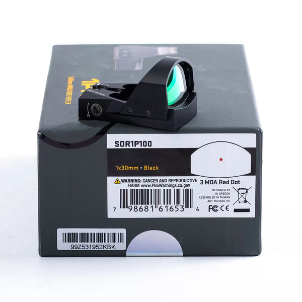 R1 PRO 1x30mm Red Dot Sight – 3 MOA Reflex