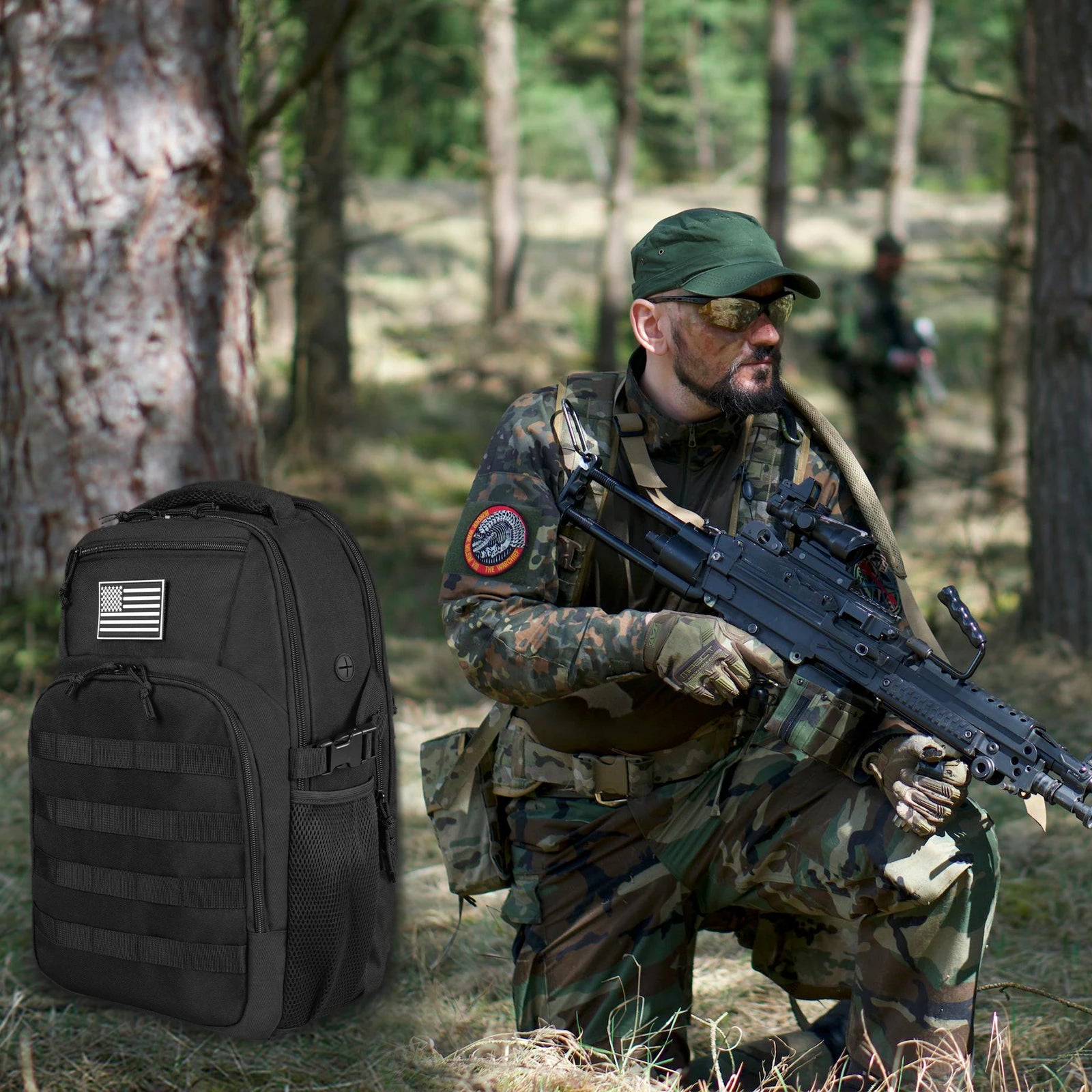 Tactical Waterproof Outdoor Backpack for Men