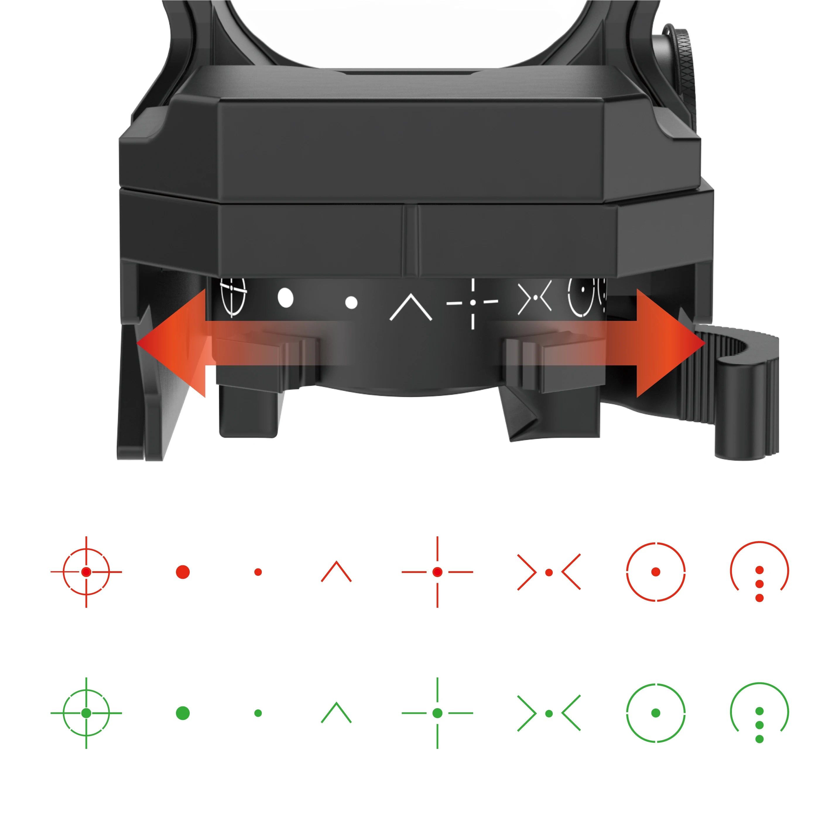 Vector Optics Omega 1x Tactical Red Dot Sight