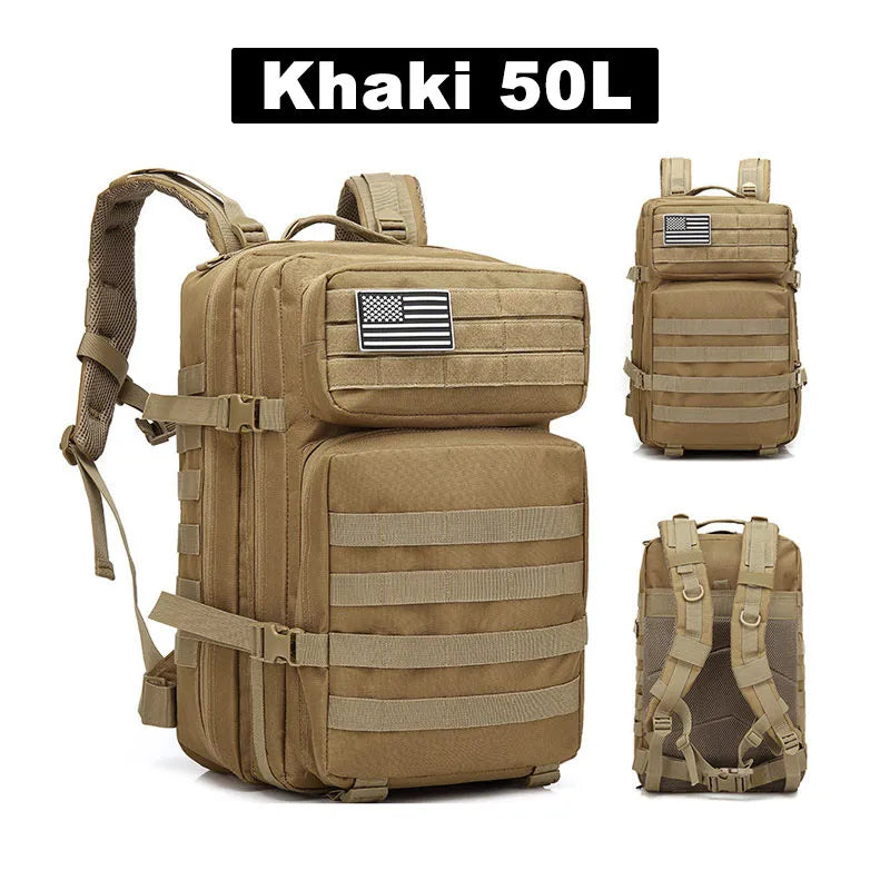 Tactical Waterproof Outdoor Backpack for Men