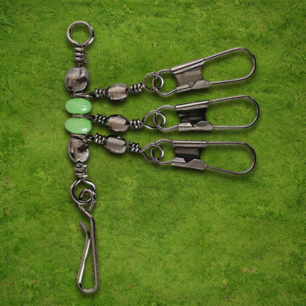 Luminous Ball Bearing Squid Jig Swivel Connector