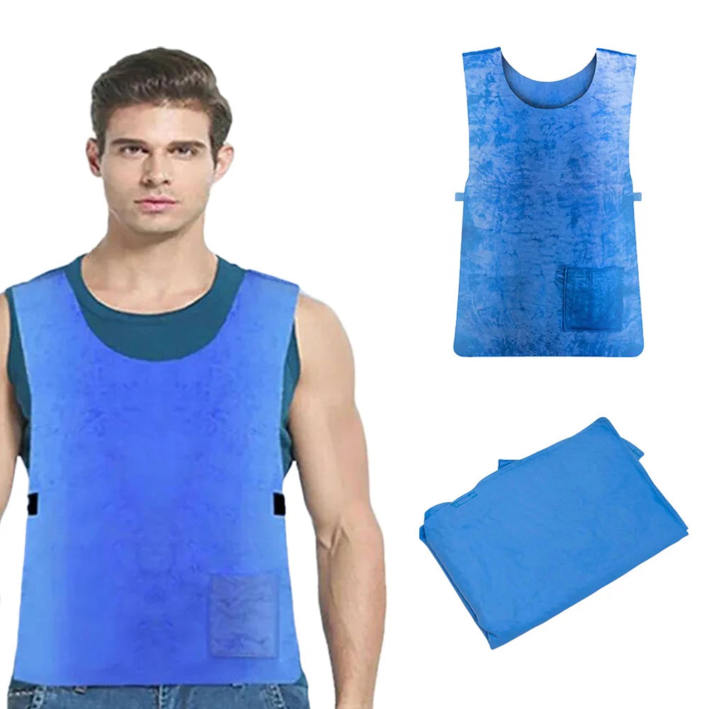 Reusable Ice Cooling Vest – Adjustable & Lightweight