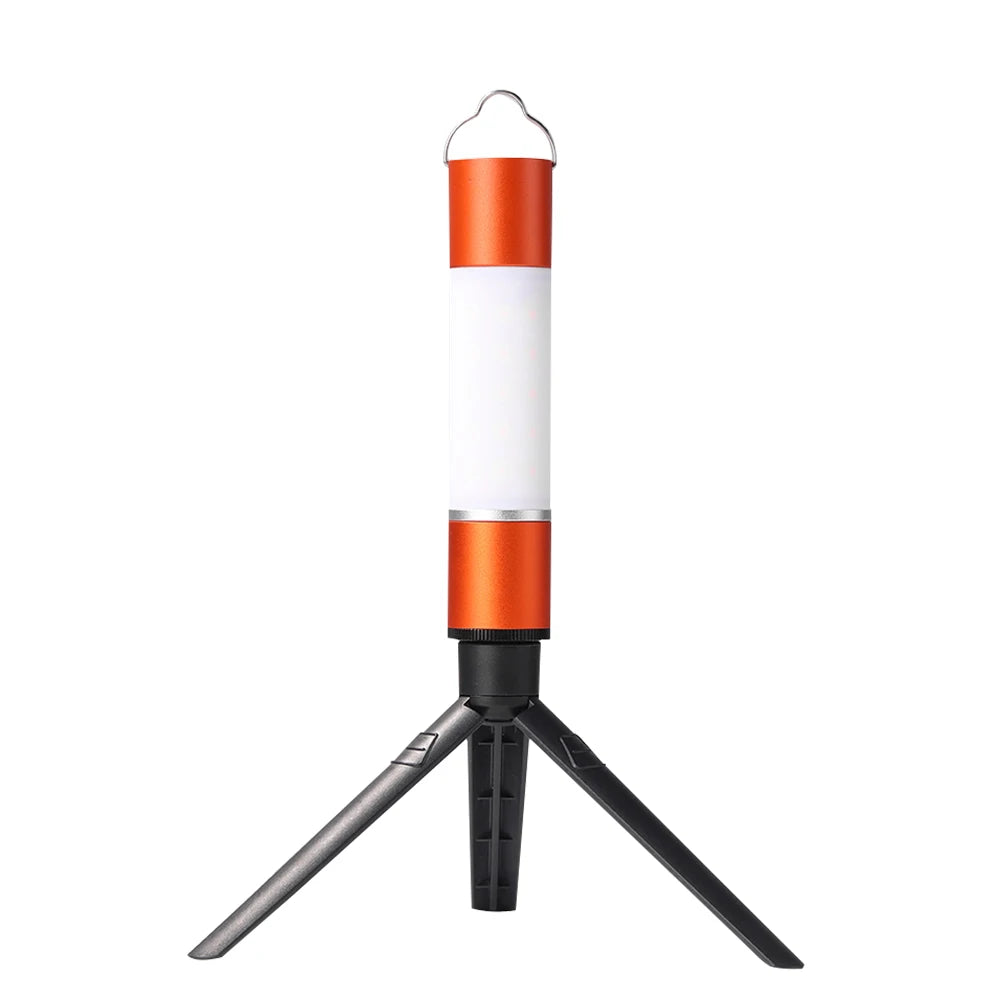 LED Camping Lantern with Tripod – 1800mAh Rechargeable