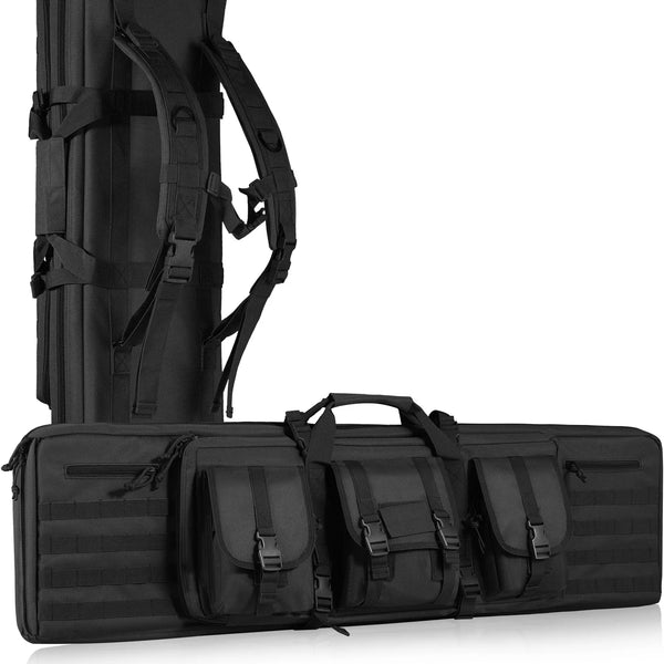 VEVOR Tactical Double Rifle Bag – 36/42 Inch
