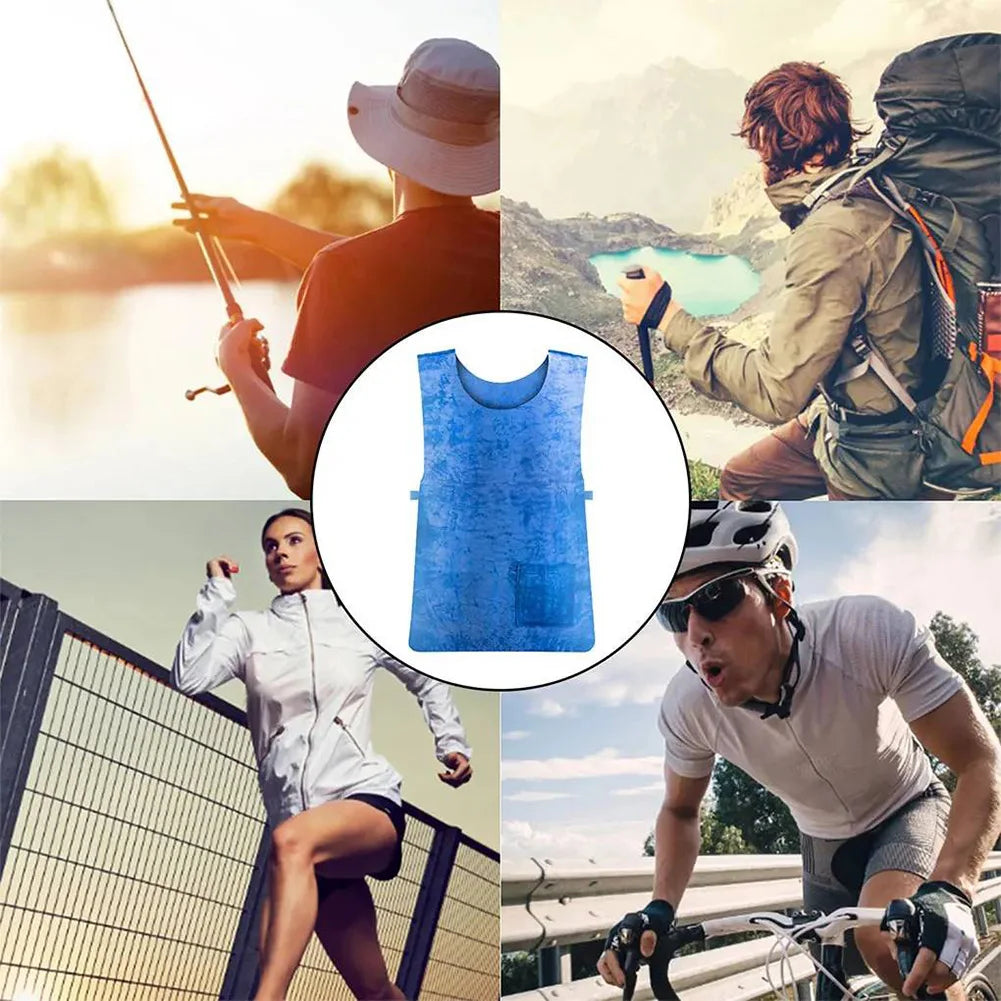 Reusable Ice Cooling Vest – Adjustable & Lightweight