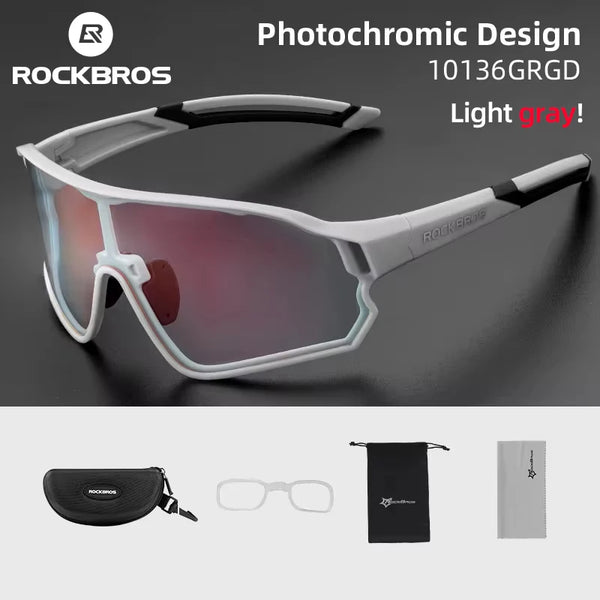 ROCKBROS Photochromic UV400 Cycling Glasses