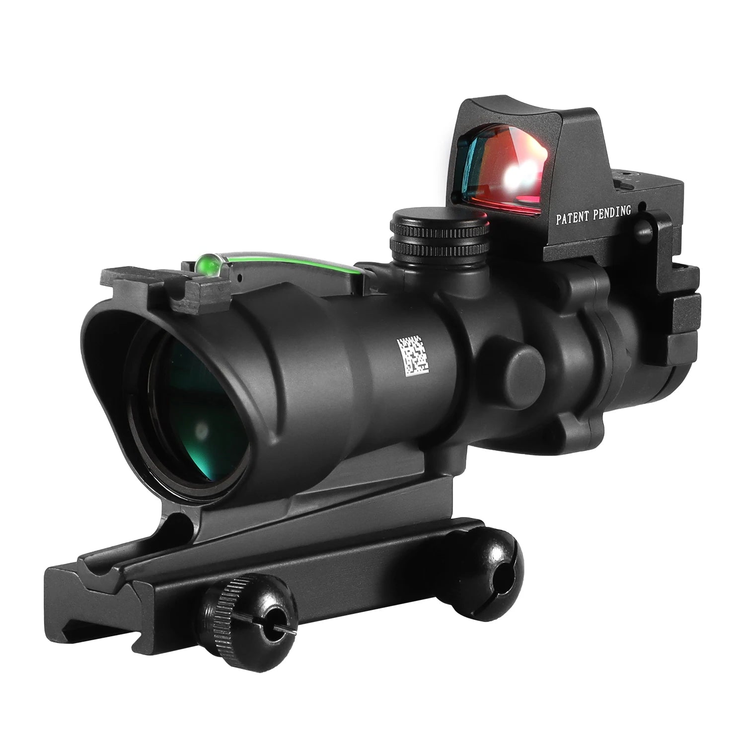Adjustable 4x32 Red Dot Tactical Scope – 1x/4x