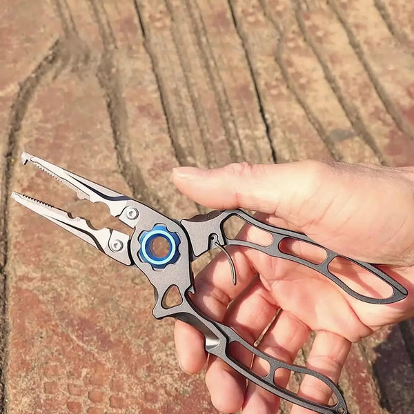 Aluminum Fishing Pliers with Line Cutter