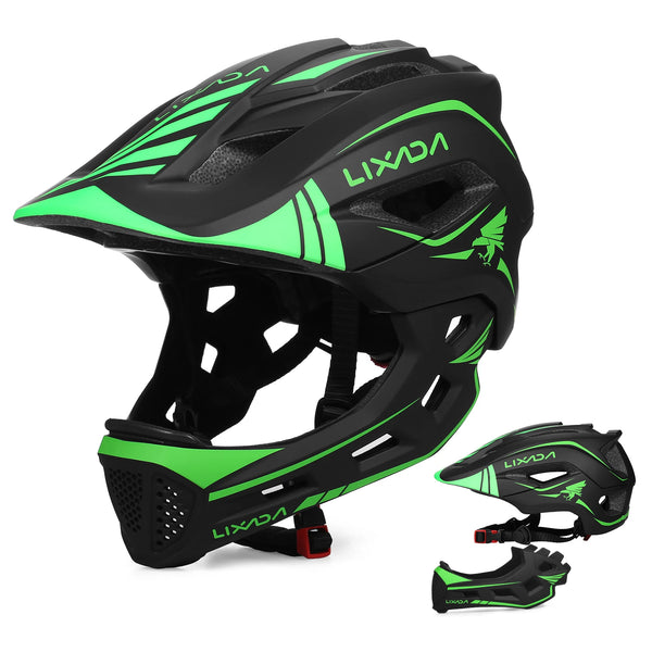 2-in-1 Kids Full Face Sports Helmet