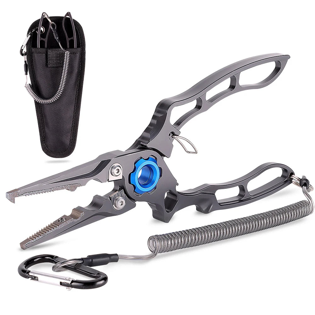 Aluminum Fishing Pliers with Line Cutter