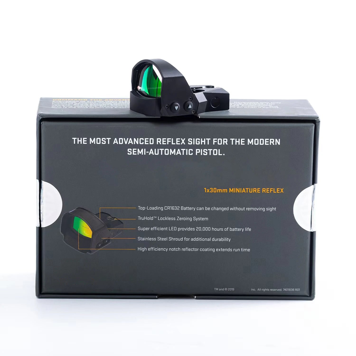 R1 PRO 1x30mm Red Dot Sight – 3 MOA Reflex