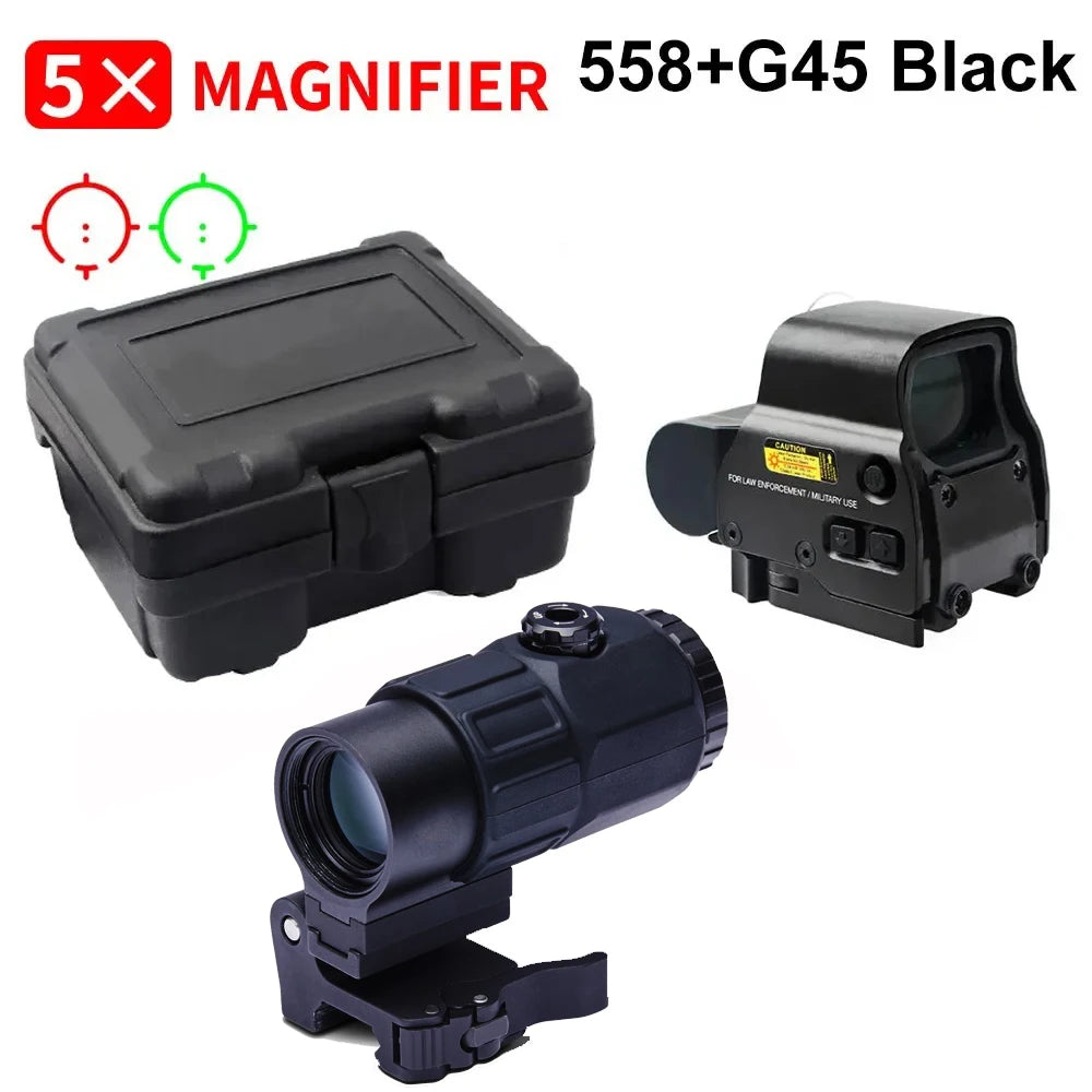 558+G43 Holographic Red Dot Sight with QD Mount