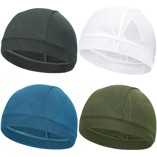 Skull Cap Helmet Liner – Sweat-Wicking Beanie