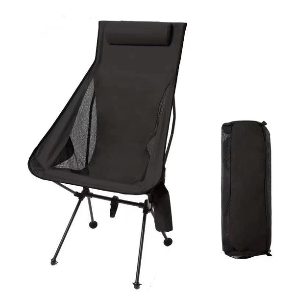 WESTTUNE Portable Folding Camping Chair with Headrest