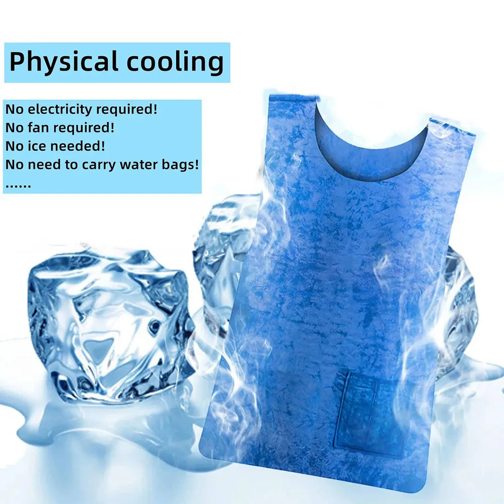 Reusable Ice Cooling Vest – Adjustable & Lightweight