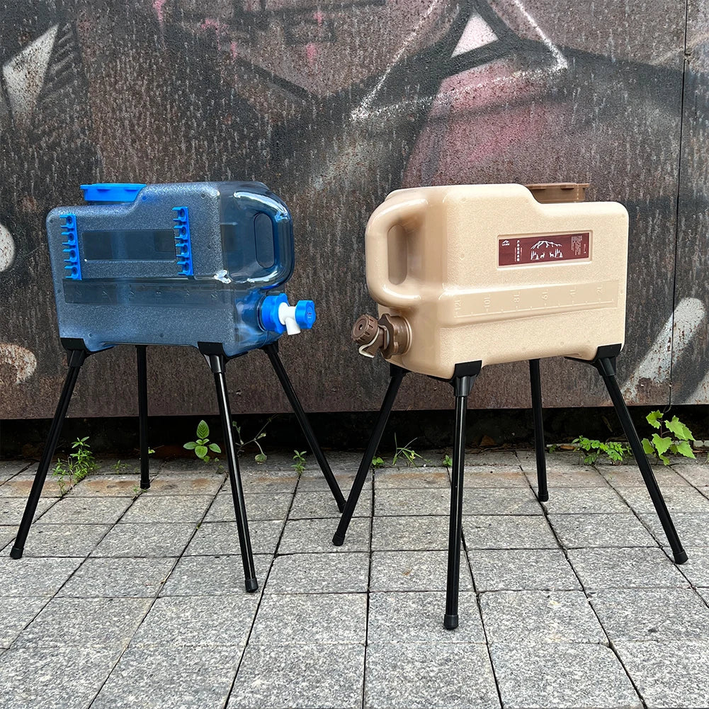 Foldable Camping Bucket & Ice Box Stand – Heavy Duty