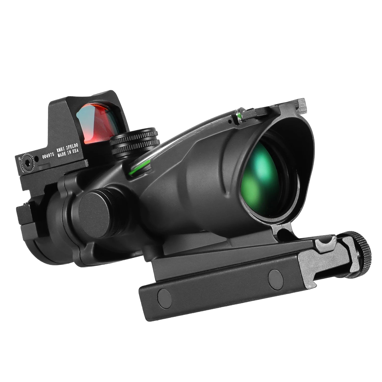 Adjustable 4x32 Red Dot Tactical Scope – 1x/4x