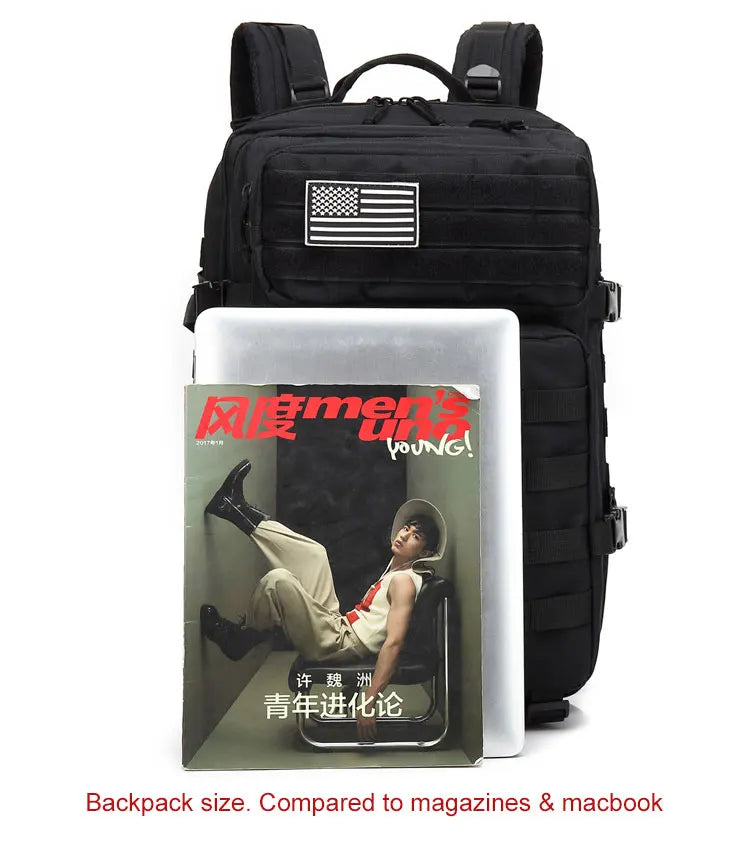 Tactical Waterproof Outdoor Backpack for Men