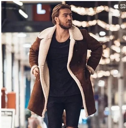 2025 Men’s Polar Fleece Casual Winter Jacket