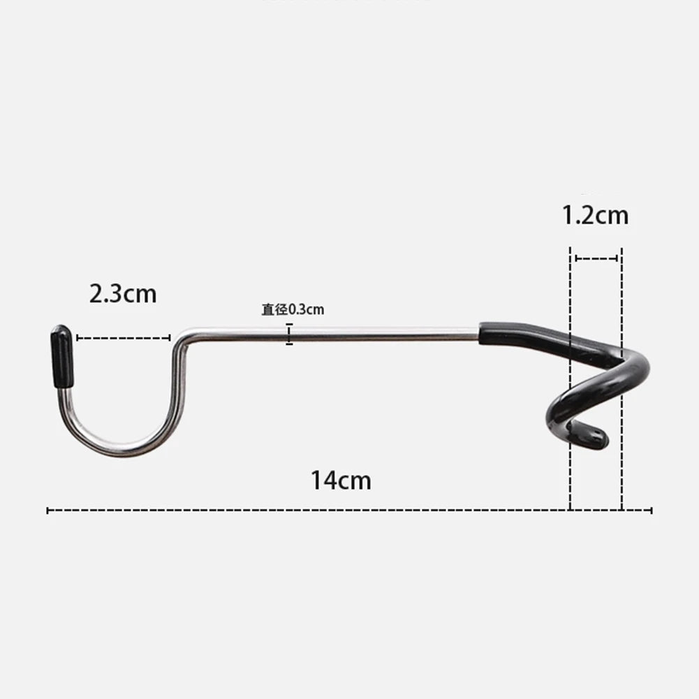 S-Shaped Metal Camping Light Hook