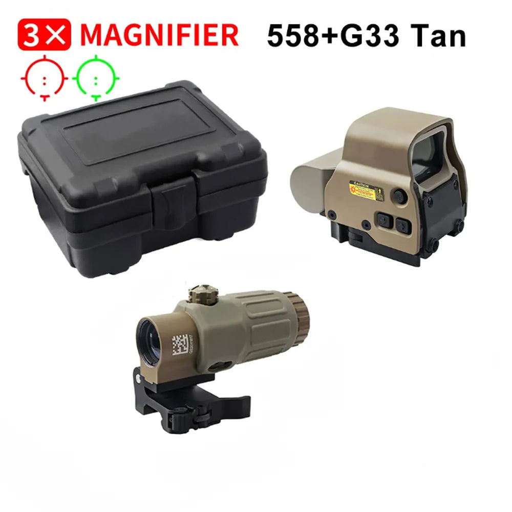 558+G43 Holographic Red Dot Sight with QD Mount