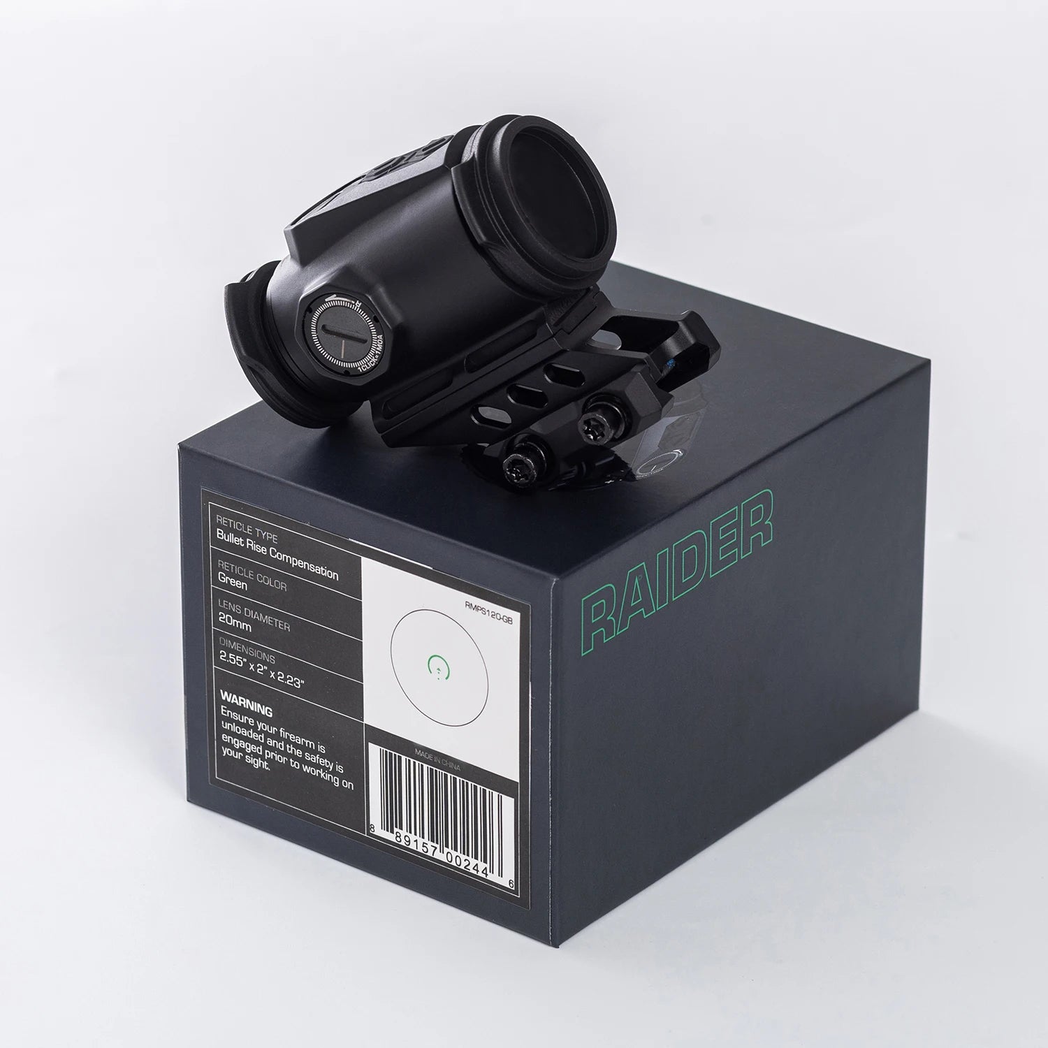 1x20mm Shake'N'Wake Red Green Dot Sight