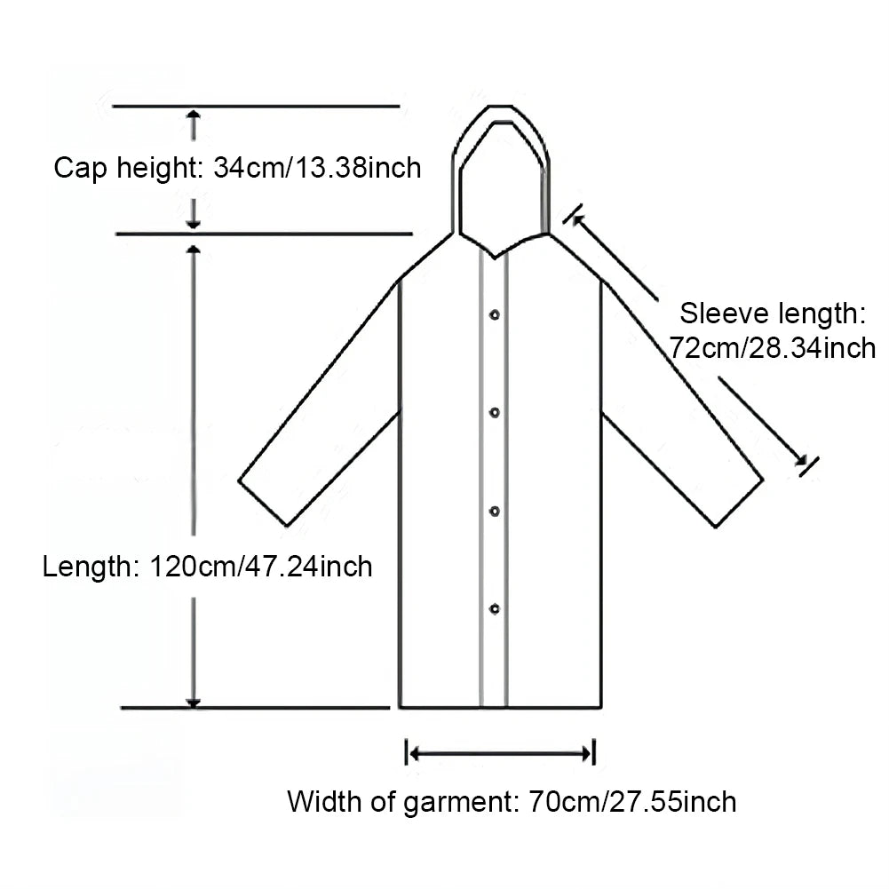 10-Pack Emergency Waterproof Rain Ponchos with Hood