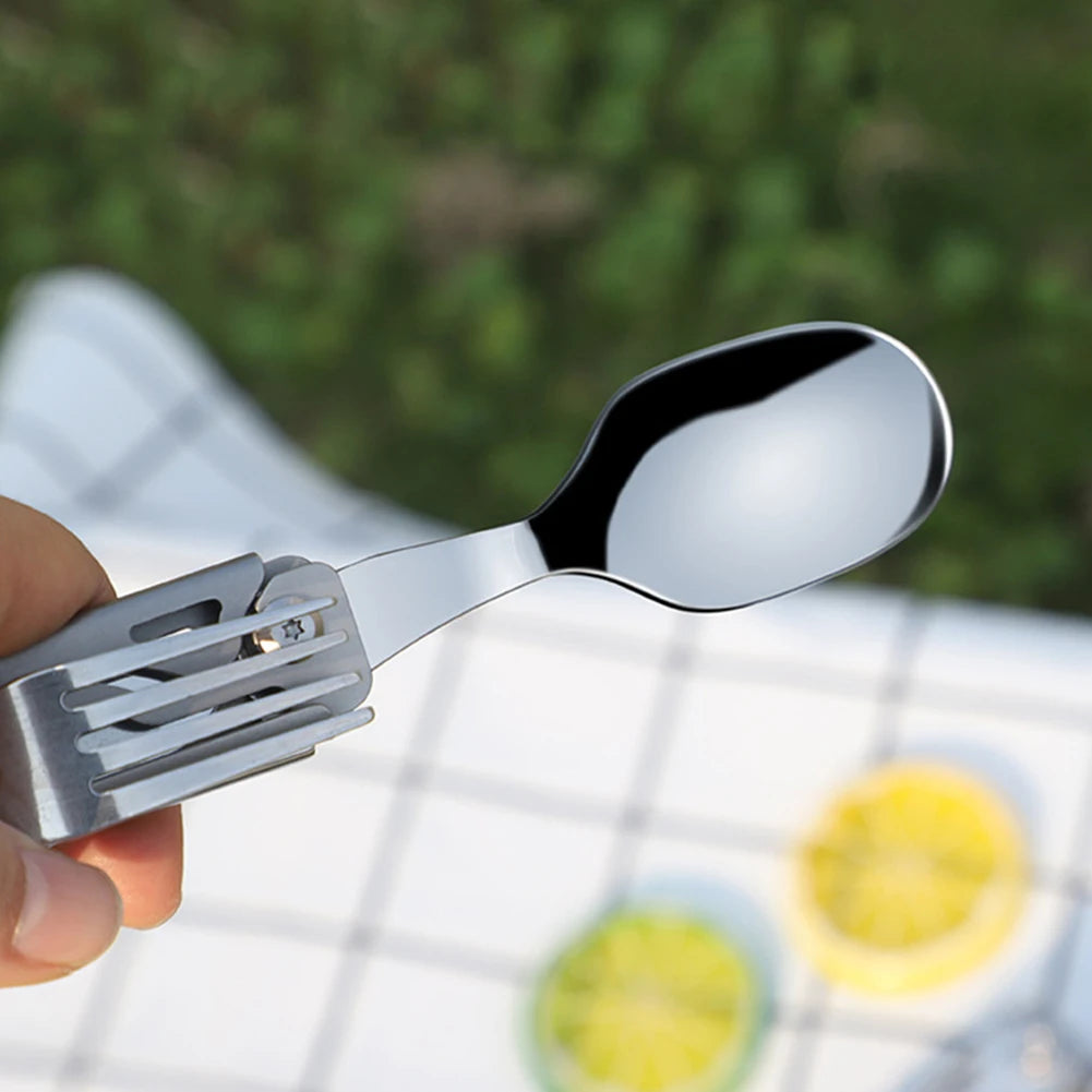 6 in 1 Multifunctional Camping Tableware Set