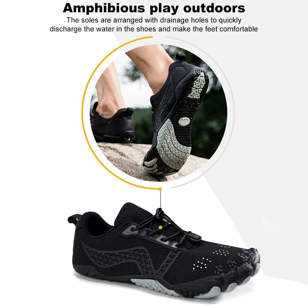 Unisex Barefoot Water Shoes – Non-Slip & Breathable