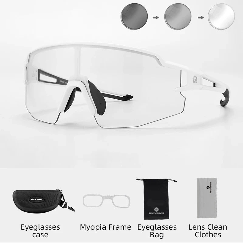 ROCKBROS Photochromic Polarized Cycling Glasses