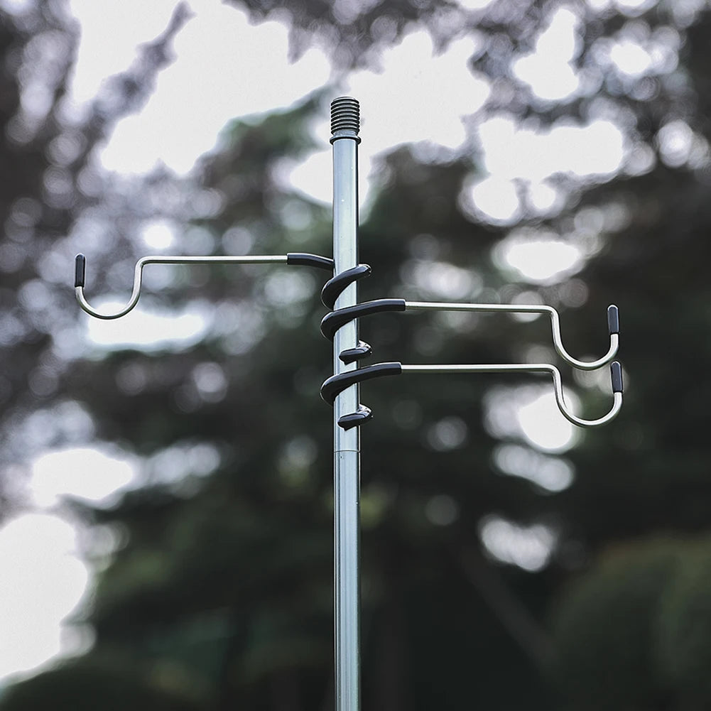 S-Shaped Metal Camping Light Hook