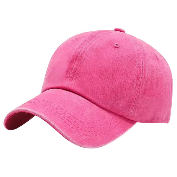 Vintage Cotton Dad Hat – Sun Protection Cap