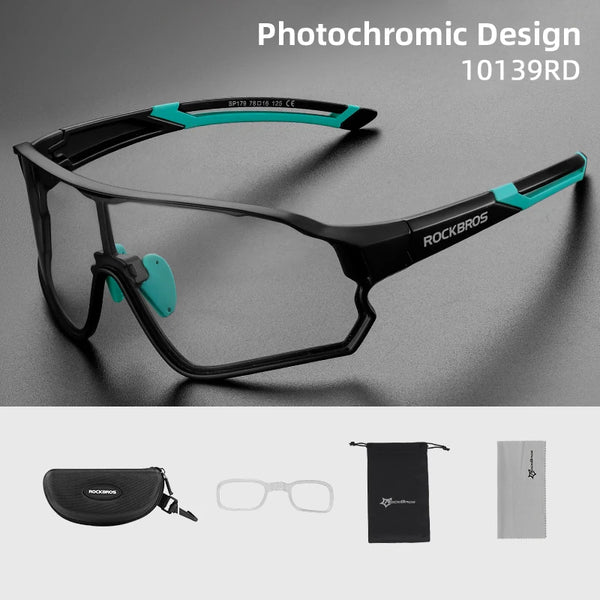 ROCKBROS Photochromic UV400 Cycling Glasses